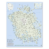 Morrowind - National Park Style Map - 16x20