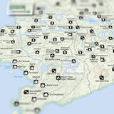 WoW - Eastern Kingdoms - National Park Style Map - 16x20