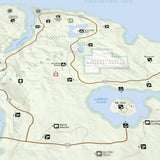 Pokemon Hoenn Region - National Park Style Map - 16x20