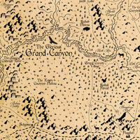 Realms of Arizona - Fantasy Map - 18x24