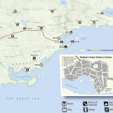 Faerun - National Park Style Map - 16x20
