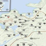The Lands Between - Elden Ring - National Park Style Map - 16x20
