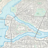 Gotham City - Vintage Plat Map - 16x20