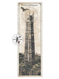 Lord of the Rings - Tower of Orthanc Print - 36x11.75