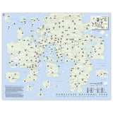 Runescape - National Park Style Map - 16x20