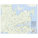 Thedas (Dragon Age) - National Park Style Map - 16x20