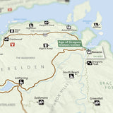 Thedas (Dragon Age) - National Park Style Map - 16x20