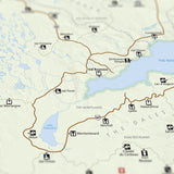 Thedas (Dragon Age) - National Park Style Map - 16x20