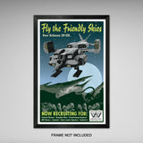 Aliens - Acheron LV-426 - Vintage Travel Print - 11x17 inches