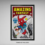 Amazing Fantasy - Spider-chu - Comic Cover Style Print - 11x17 inches