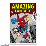 Amazing Fantasy - Spider-chu - Comic Cover Style Print - 11x17 inches