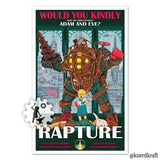 Bioshock - Rapture Travel Poster - 11x17 inches