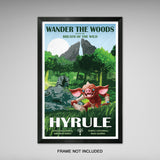 Breath of the Wild - Hyrule Travel Print - 11x17 inches