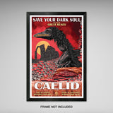 Elden Ring  - Caelid Vintage Travel Print - 11x17 inches