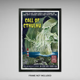 Call of Cthulhu - Vintage B Movie Style Print - 11x17 inches