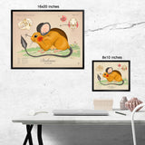 Dedenne - Vintage Style Pokemon Print - 8x10 or 16x20 inches