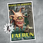 Faerun - Behold the Beholder - Travel Print - 11x17 inches