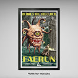 Behold the Beholder - Faerun Travel Print - 11x17 inches