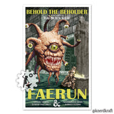 Behold the Beholder - Faerun Travel Print - 11x17 inches