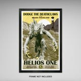 Mojave Wasteland - Fallout Vegas Travel Print - 11x17 inches