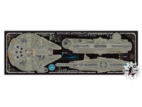 Millennium Falcon - Starship Schematic - 36x11.75