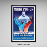 ana Potion - Mages Guild Advertising Print - 11x17 inches