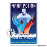 ana Potion - Mages Guild Advertising Print - 11x17 inches