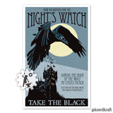 Game of Thrones - Night's Watch Recruitment Print - 11x17 inches