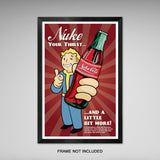 Fallout - Nuka Cola Advertising Print - 11x17 inches