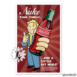 Fallout - Nuka Cola Advertising Print - 11x17 inches