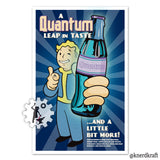 Fallout - Quantum Cola Advertising Print - 11x17 inches