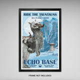 Star Wars - Hoth Echo Base Travel Print - 11x17 inches