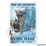 Star Wars - Hoth Echo Base Travel Print - 11x17 inches