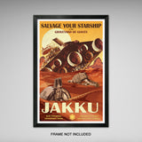 Star Wars - Jakku Travel Print - 11x17 inches
