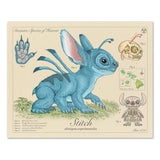 Stitch - Vintage Style  Illustration (8x10 or 16x20 inches)
