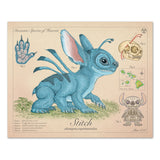Stitch - Vintage Style  Illustration (8x10 or 16x20 inches)