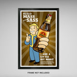 Fallout - Sunset Sarsaparilla Advertising Print - 11x17 inches