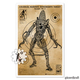 Aliens - Xenomorph Vintage Shooting Target - 11x17 inches