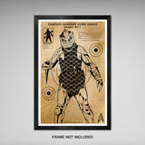 Star Trek - Gorn Vintage Shooting Target - 11x17 inches