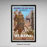 Journey to the West - Black Myth Wukong Travel Print - 11x17 inches