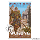 Journey to the West - Black Myth Wukong Travel Print - 11x17 inches