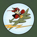 World War II Insignia - 428th Fighter Squadron - 8x8 Print