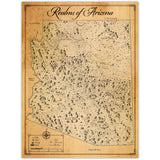 Realms of Arizona - Fantasy Map - 18x24