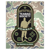 Battlefield - Teabag Society Badge Print - 8x10