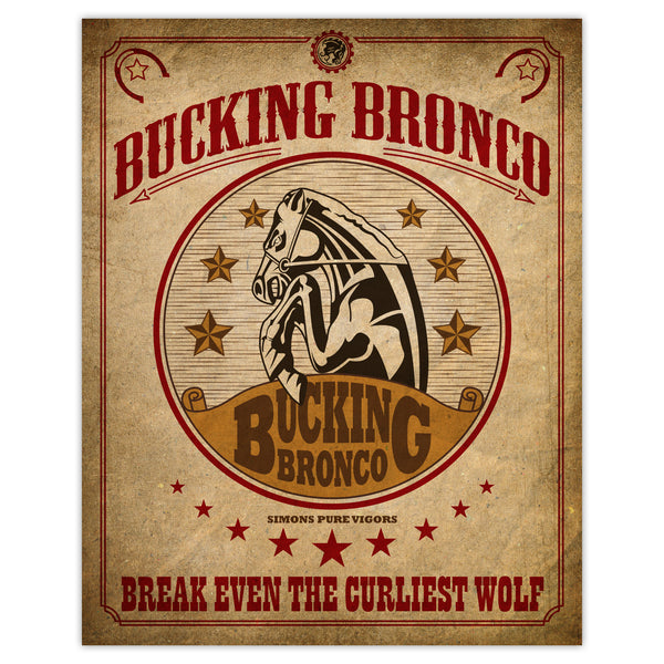 Bioshock - Bucking Bronco Vigor Print - 8x10