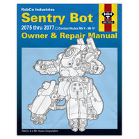 Fallout - Sentrybot Repair Manual Print - 8x10