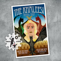 Game of Thrones - Khaleesi Recruitment Print - 11x17