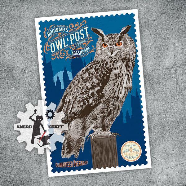 Harry Potter - Owl Post Advertising Print - 11x17