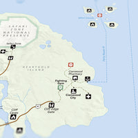 Pokemon Johto Region - National Park Style Map - 16x20