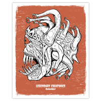 Legendary Creatures - Beholder Print - 8x10